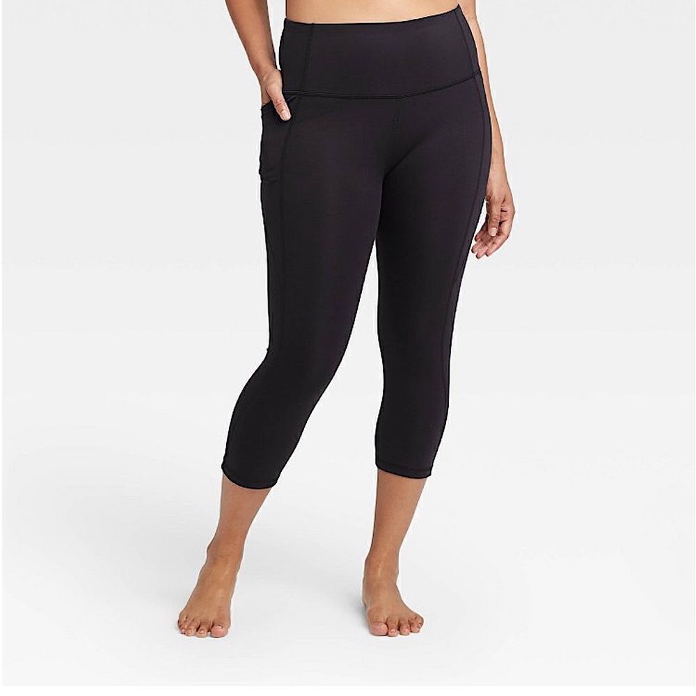 🌴 Champion C9 Contour Power Waist High-Rise Capri Leggings with Pocket 20" Small - Picture 3 of 12